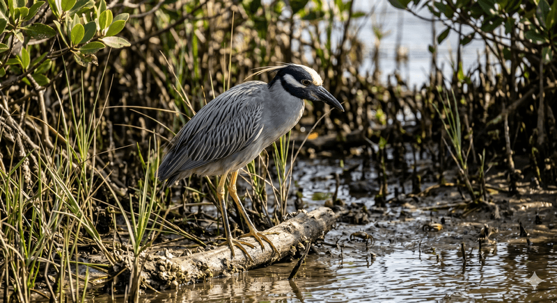 Yellow-crowned Night-Heron